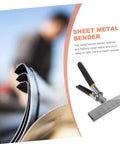 Heavy Duty Hand Seamer And Duct Crimping Tool For Sheet Metal Bending With Chrome Vanadium Construction Non Slip Handle Metal Bender