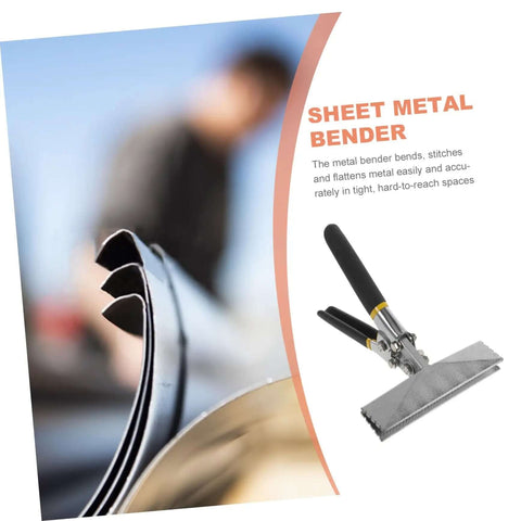 Heavy Duty Hand Seamer And Duct Crimping Tool For Sheet Metal Bending With Chrome Vanadium Construction Non Slip Handle Metal Bender