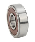 Side view of Drop In Double Sealed Aluminum Alloy Alternator Bearing Replacement With Precise Seventeen Millimeter Bore Forty Seven Millimeter Outer Diameter And Fourteen Millimeter Wide For Smooth Quiet Power On Your Ride And Long Lasting Electrical System