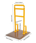 Chair And Couch Stand Assist Bar With Auto Light For Easy Getting In And Out, Heavy Duty Bed Rail, 12.99 X 31.5 Inch, Yellow