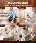 Collage showing multiple uses of Professional Wood Floor Scratch Repair Kit For Hardwood, Laminate, And Furniture Nicks And Scratches