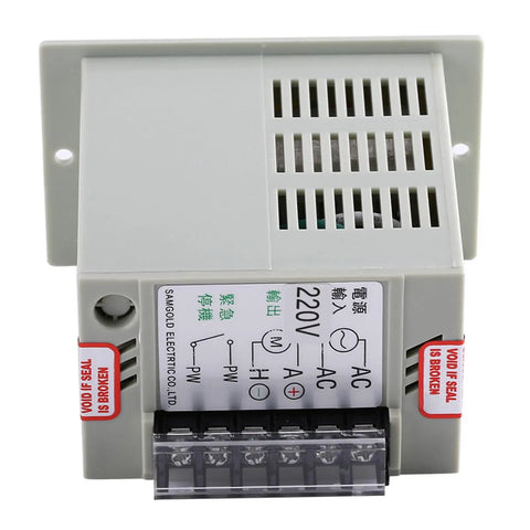 High Precision DC Motor Speed Controller For Permanent Magnet Motors, 24V-90V Output, 110V AC Input, top view