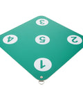 Dope Dual Sided Rubber Fencing Training Target Wall Mounted For Indoor And Outdoor Use with numbered design for drills.