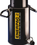 Heavy Duty Aluminum Hydraulic Cylinder 100 Ton Lift Capacity Single Acting One Port Design With Spring Return 3.94 Inch Stroke