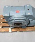 Heavy Duty C1020WAAQ Gear Reducer With 1 To 40 Ratio on a wooden pallet, designed for industrial machinery and heavy equipment.