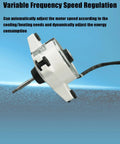 Brushless DC Air Conditioner Motor Replacement With Variable Frequency Control 310V 34W 0.16A 1000 RPM close-up