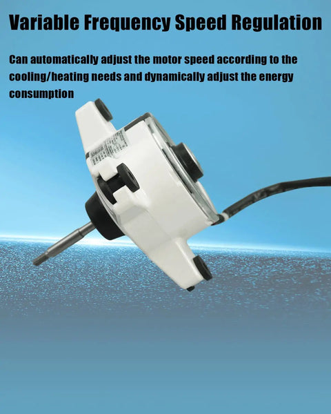 Brushless DC Air Conditioner Motor Replacement With Variable Frequency Control 310V 34W 0.16A 1000 RPM close-up