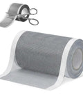 Peel And Stick Window Screen Repair Patch, Weather Resistant Mesh Tape, Trim To Fit For Home And Garage Windows, Invisible Fix For Holes