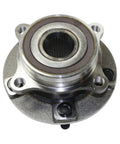Beefed Up Front Wheel Hubs For Mitsubishi Lancer 2008 To 2015 Pair With 5 Lugs And Ball Bearing Five By Four Point Five Inches Bolt Pattern Replacement MR594979, close-up view.