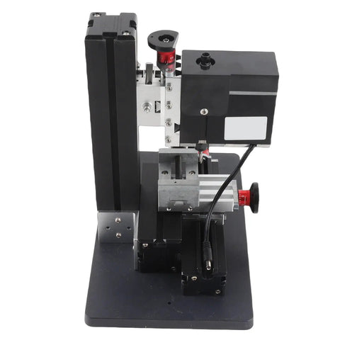 Top Shelf 144W Mini Metal Lathe With Milling Function For DIY Enthusiasts. Compact design with all-metal construction and 12000 RPM motor.