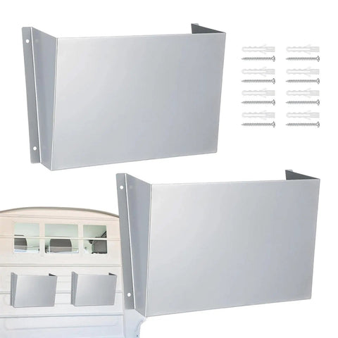 Tough As Nails Aluminum Van Storage Rack Wall Mount Organizer 30.5x3.5x18 Cm with screws for tools and gear
