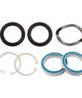 BB30 Bottom Bracket For Roadies, Stainless Steel Cartridge Bearings, Direct Fit For 68mm 73mm And 79mm Shell Widths, BBright Compatible, Durable Silver Road Cycling Crank Support; rings and bearings