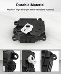 Top Shelf Heavy Duty Right Side Damper Actuator For Infiniti Q50 2014 Through 2022 Heater Blend Door Temperature Control Replacement Fits Genuine Oem 277324Ga0a showing durable high-strength material with mounting features.