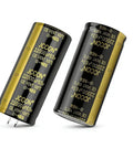 Two Pack 63V 20000uF Snap-In Aluminum Electrolytic Capacitors 35x70mm for welding machines and high power electronics
