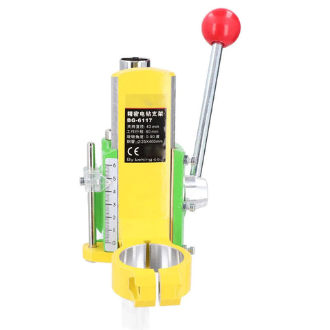 Built Tough Heavy Duty Drill Press Stand For 38 To 43mm Drilling Machines Vertical Bench Mount With 60mm Travel front view
