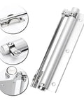 Heavy Duty Aluminum Door Closer With Adjustable Spring Mechanism Soft Close Action Easy Mounting