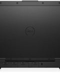 Built Tough 14 Inch Laptop Packin Intel Core I5 With 16 Gigabytes Ram And 256 Gigabyte SSD Runs Windows 11 Pro Real Smooth back view with textured black finish.