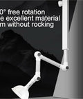 360 Degree Rotating Lab Fume Hood With Adjustable Pivots and Flexible Fume Extractor Arm System mounted on wall
