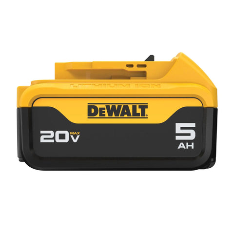 20 Volt Max XR Lithium Ion Battery 5Ah With LED Charge Indicator For Tools DCB205 Compatible Built For Tough Jobs