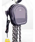 Heavy Duty Electric Chain Hoist And Manganese Steel Reverse Chain Dual Row Garage Ceiling Mount Industrial Lifting with hook and control.