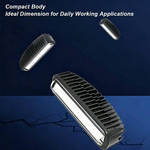 Compact forklift warning lamps ideal for daily working applications, enhancing safety for Raymond 8210 industrial trucks.