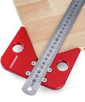 Go To Center Finder Tool Pro Grade For Woodworking And Lathe Quick Accurate Circle Centering And Marking Tool on wooden board