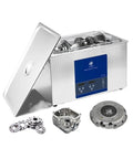 30L Ultrasonic Cleaner With 600W Power And 40KHZ Frequency For Deep Engine Parts Auto Component PCB Piston Oil Rust Removal Machine with engine parts
