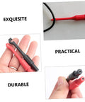 Two Piece Digital Multimeter Ribbon Probes Set With Insulated Leads And Back Probe Pins for easy circuit testing.