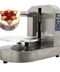 Fully Automatic Cake Decorating Machine Stainless Steel Cream Spreader For 4 To 12 Inch Cakes With Quiet Turntable 110V 300W