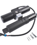 Hydraulic Angle System Actuator For Polaris Ranger XP 1000 And Glacier Pro HD Snowplow, heavy duty hydraulic cylinder with connectors.