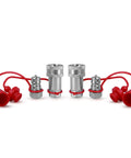 3/8 Inch Hydraulic Quick Connect Tractor Coupler ISO 7241 A Ball Valve Type With Two Dust Caps