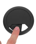 Get Your Desk Totally Clean With This 20 Pcs Cable Grommet Kit For Home And Office Use. Made From Sturdy Black Abs Plastic, These Easy Install Wire Organizers Keep Cables Outta Sight And Make Cleaning A Breeze While You Tackle Any Project In Style.
