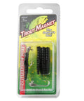Trout Magnet 1/64 Oz Shad Dart Head Lure With Split Tail Grub For Freshwater Trout Fishing Horizontal Fall Action