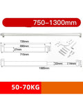Pneumatic Sliding Door Closer Rod With Damping Aluminum Alloy For Household Interiors, Automatic Quiet Close, Heavy Duty.