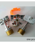 Rock Solid Quick Response Horizontal Sidewall Fire Sprinkler Head With 155F Temperature Glass Bulbs And Three Quarter Inch NPT Brass Construction for commercial use