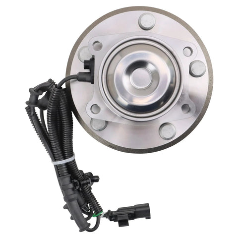 Top view of Rear Wheel Bearing And Hub Assembly For 2012 Through 2016 Chrysler Town And Country, 2012 Through 2020 Dodge Grand Caravan.