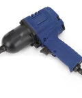 Heavy Duty 1/2 Inch Pneumatic Impact Wrench Churning Out 1350 Nm Of Raw Torque Built Tough For Garage Mechanics And Daily Shop Tasks You Can Bet Your Life On Period, featuring a blue body and black handle.