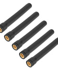 Five Pack 3 Dbi SMA Male Antennas With Rubber Sleeves For LoRa Modules, High Gain WiFi, Drones, Security Alarms, And Power Monitoring Systems