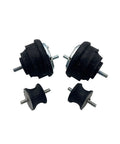 Left And Right Engine Motor Mounts With Two Transmission Mounts For Bmw E36 E46 E85 Models, rubber construction, vibration control kit