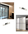 12 Pcs Silver Metal Sliding Window Rollers With Axles Single Roller Pulley For Doors Windows Cabinets Drawers Installation