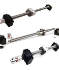Rolled Ball Screw Kit SFU1204 RM1204 End Machined With Ball Nut And Nut Housing For CNC 450mm Beefy BK BF10 shown with parts