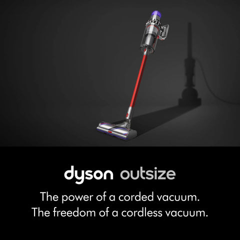 Outsize Cordless Vacuum Cleaner For Large Homes With 60 Minute Runtime 90 Percent More Power Power Trigger