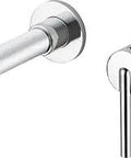 Trinsic Wall Mount Chrome Bathroom Faucet Two Hole For Vanity Fits 3 Hole 8 Inch Configuration Sleek Modern Upgrade Trim Only Unit