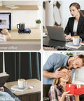 Premium 3in1 Temperature Control Mug With Built In 15W Fast Wireless Charging Pad in office settings and as a gift.