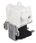 DC 12V Electric Solenoid Purifier Valve Normally Closed For Water Filtration with white body and easy install connectors.