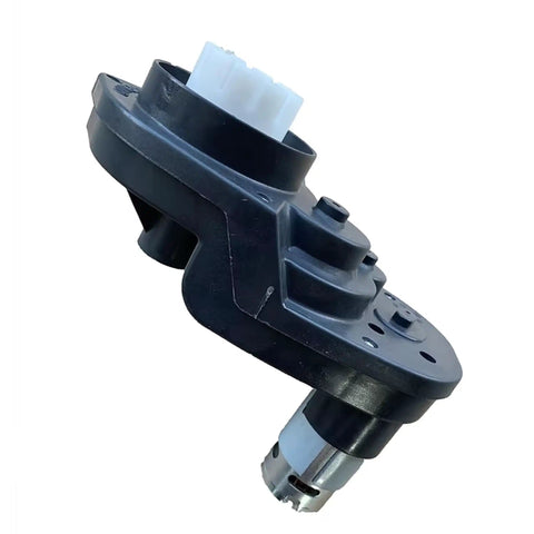 24V 30000RPM Gearbox Replacement for Pink Princess Carriage Ride On Toys, High Torque Motor, side view with shaft visible