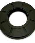 Viton Oil Seal 35x72x10mm Double Lip With Spring HMS5 For Machinery And Automotive Applications High Temp Waterproof Rubber Seal Durable Industrial Grade Seal Ring, top view