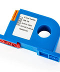Top Shelf Hall Effect Current Transmitter Split Core Analog Output Monitor with 22mm circular opening for easy installation.