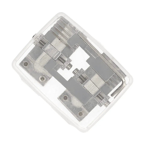 Universal Key Clamping Fixtures Set With Storage Box For Key Cutting Machines Portable Waterproof Dustproof Organizer