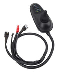 Front view of Electric Wheelchair Controller 24V DC With Brush Joystick And Brake Connector For Smooth Start And Precise Control.